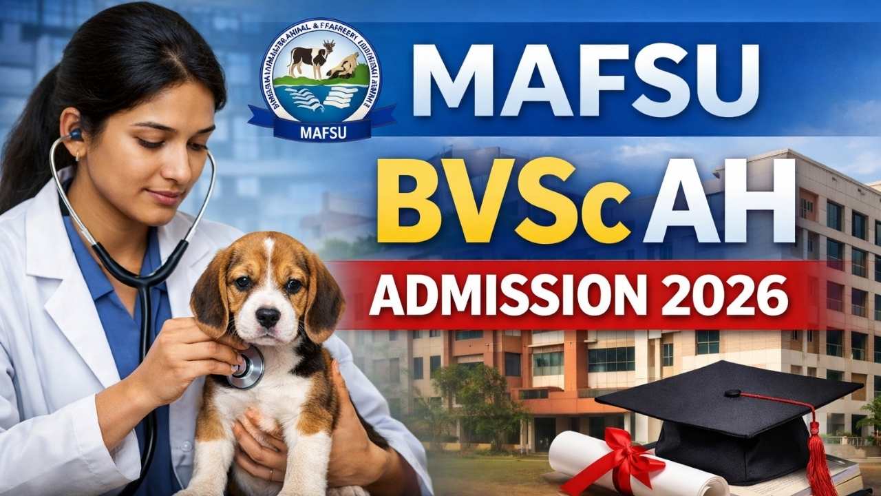 MAFSU BVSC AH Admission 2026