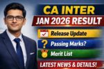 CA Inter Jan 2026 Result: Release Update, Passing Marks & Merit List