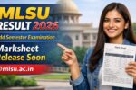 MLSU Result 2026 for Odd Semester Examination, Marksheet Release Soon @mlsu.ac.in