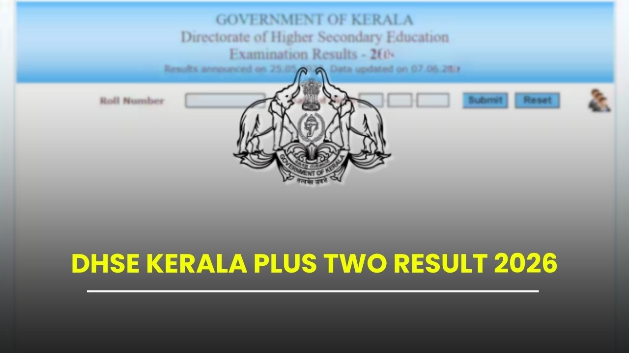 DHSE Kerala Plus Two Result 2026: +2 Marksheet Download Link Release Soon